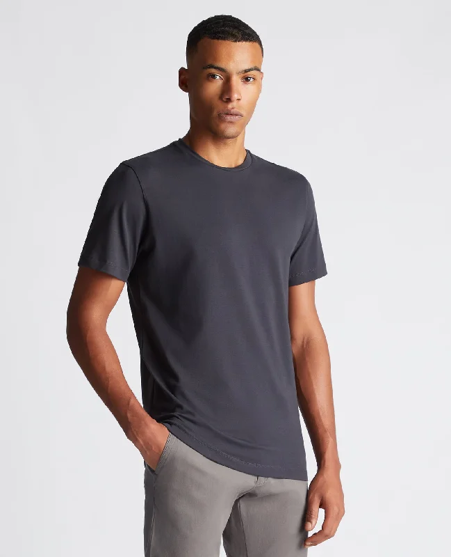 Casual T-shirts everyday -Tapered Fit Cotton-Stretch T-Shirt