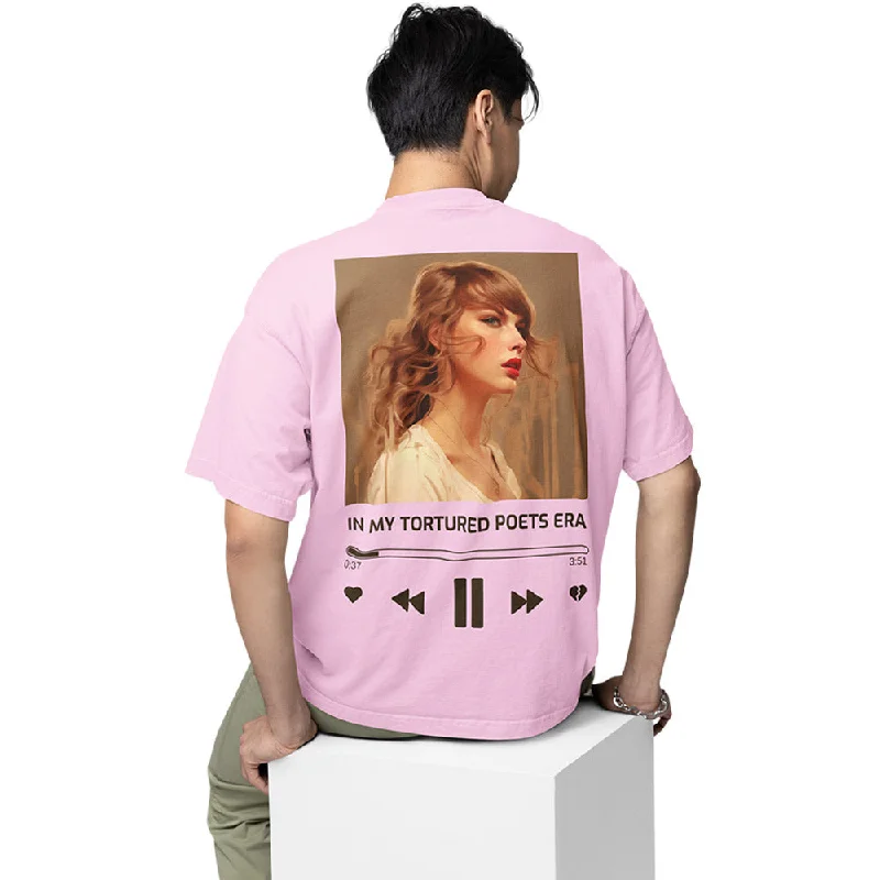 Fast food T-shirts quick -Taylor Swift Oversized T shirt - Tortured Poets Era