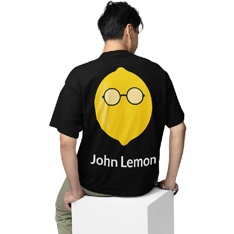 Flower T-shirts bloom -The Beatles Oversized T shirt - John Lemon