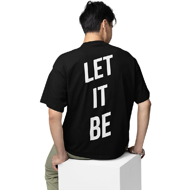 Nature graphic T-shirts green -The Beatles Oversized T shirt - Let It Be