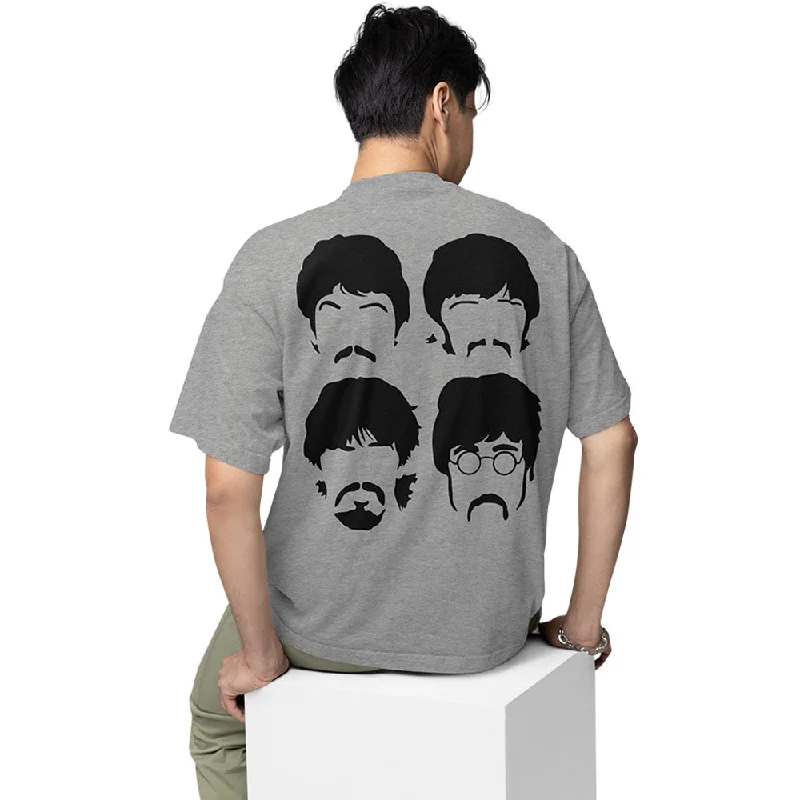 Starry T-shirts night -The Beatles Oversized T shirt - The Rock N' Roll Quartet