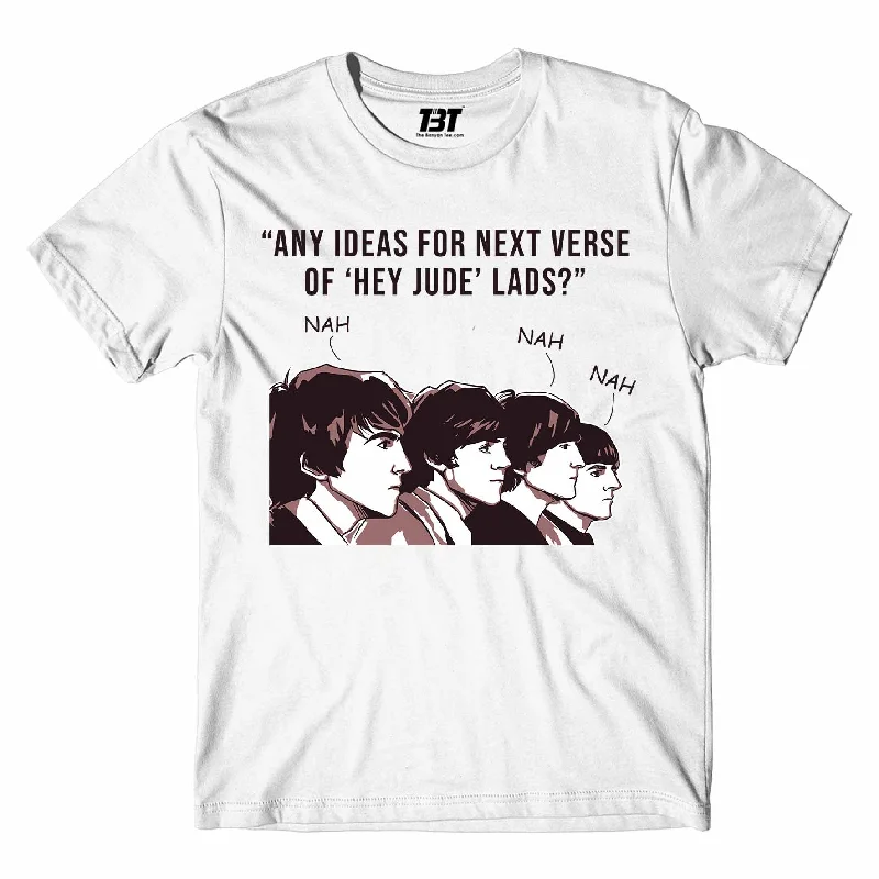 Retro T-shirts 80s -The Beatles T shirt - Hey Jude Meme