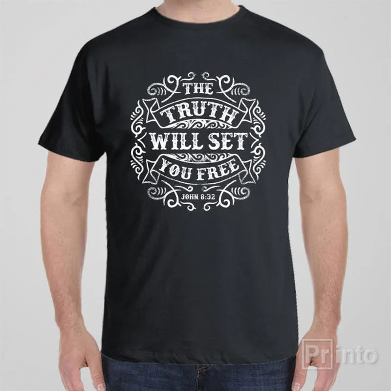 Lotus T-shirts pure -The truth will set you free - T-shirt