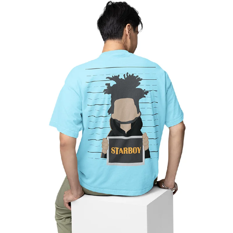 Tiger T-shirts bold -The Weeknd Oversized T shirt - Starboy