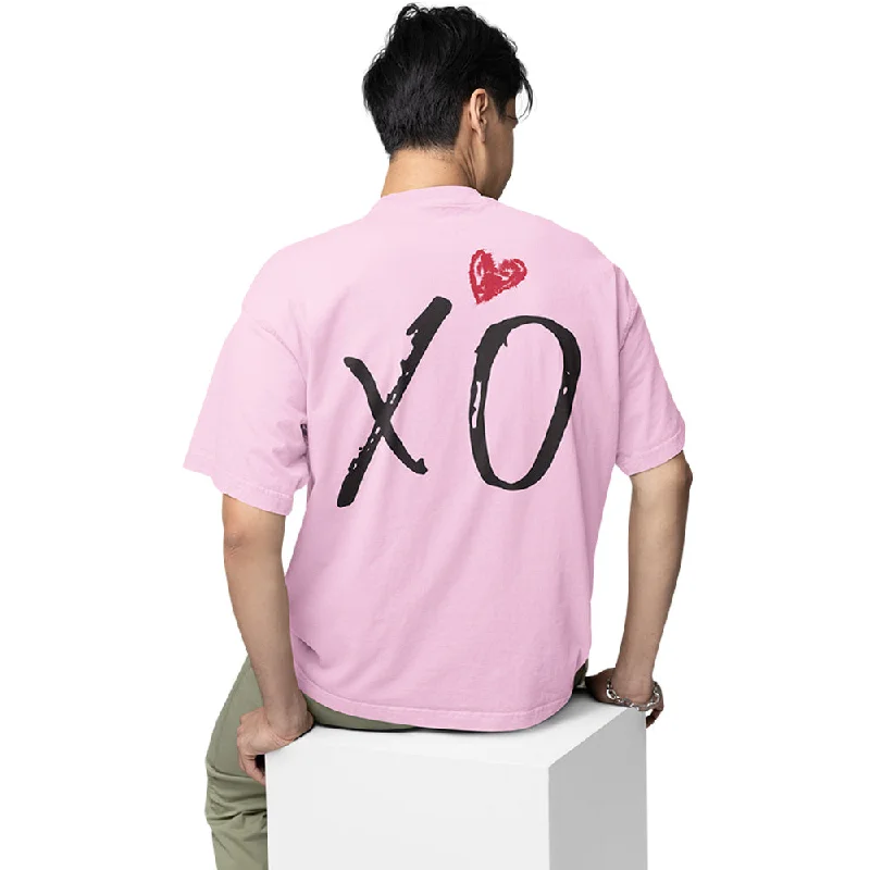 Ocean T-shirts blue -The Weeknd Oversized T shirt - XO