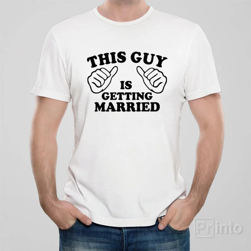 Cactus T-shirts spike -This guy is getting married - T-shirt