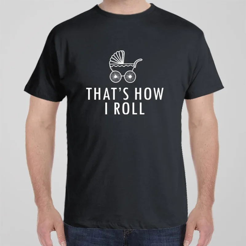 Beach T-shirts breezy -This is how I roll (pram) - T-shirt