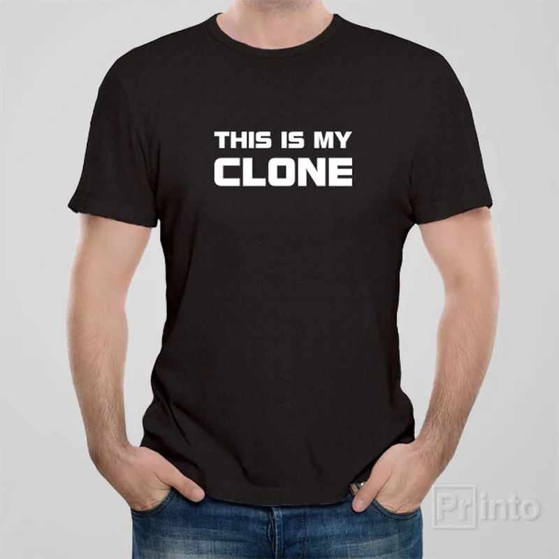 Guitar T-shirts strum -This is my clone - T-shirt