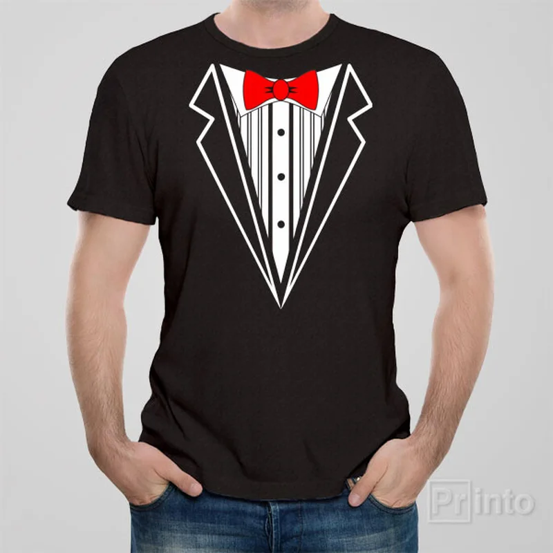 Vintage sports T-shirts old -Tuxedo T-shirt (classic style)