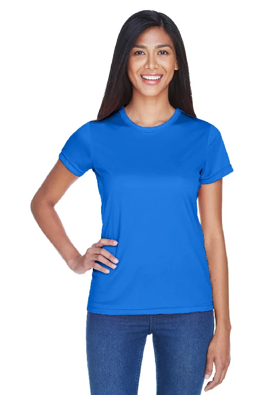 Pop art T-shirts bright -UltraClub Womens Cool & Dry Performance Moisture Wicking Short Sleeve Crewneck T-Shirt - Royal Blue