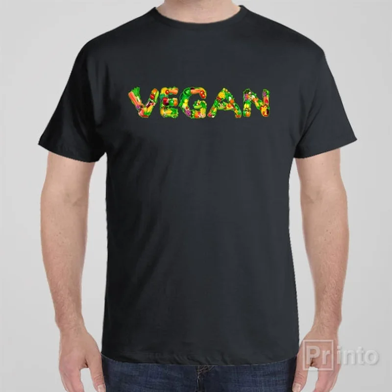 BBQ T-shirts grill -Vegan Collage - T-shirt