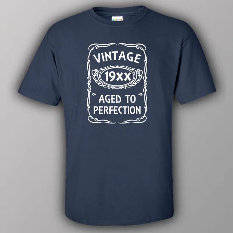 Class T-shirts room -Vintage - ANY YEAR - Aged to perfection