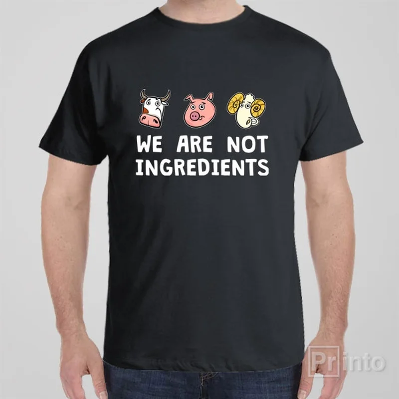 Moonlit T-shirts calm -We are not ingredients - T-shirt