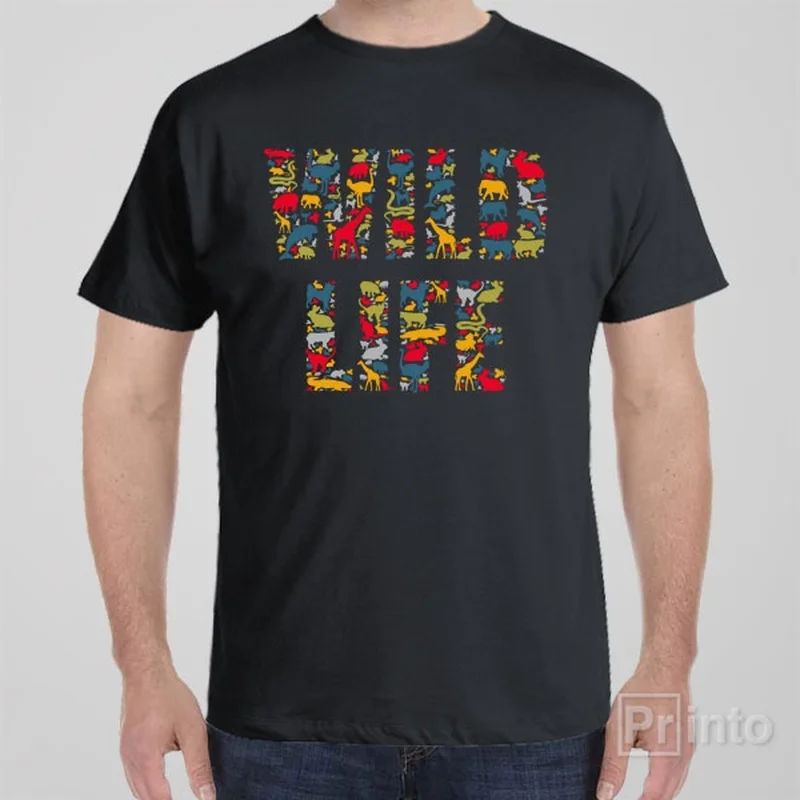 Football graphic T-shirts tackle -Wild life - T-shirt