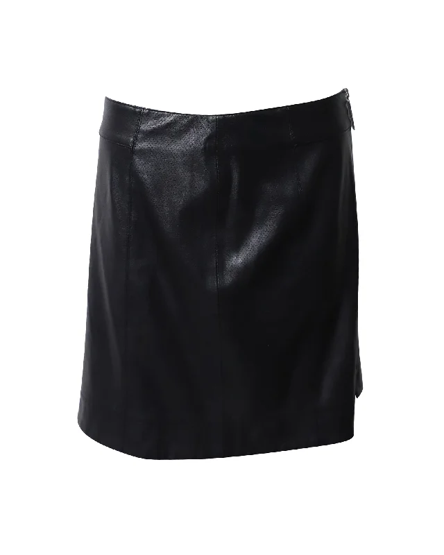 Beach skirts sand -Hugo Boss Mini Skirt in Black Polyester