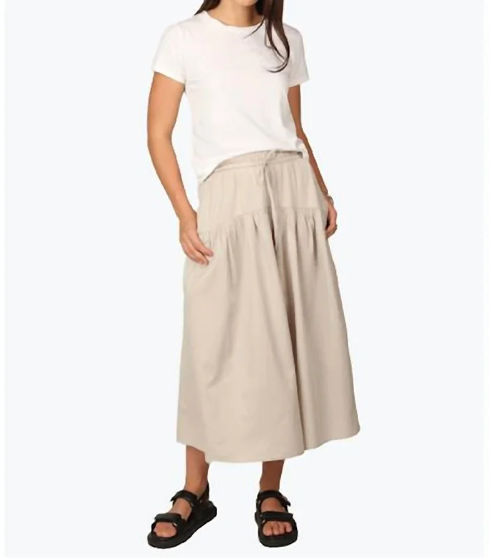 Owl brown skirts wise -James Skirt In Khaki