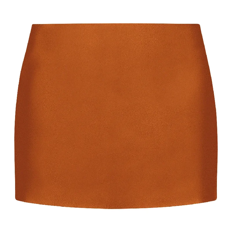 Vintage corduroy skirts retro -Tulua Copper