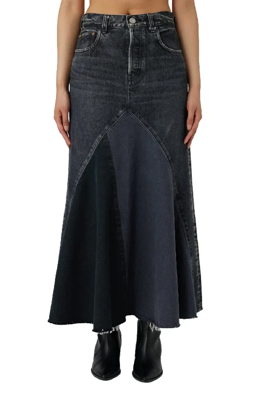 Snow knit skirts cool -Vicksburg Skirt In Black