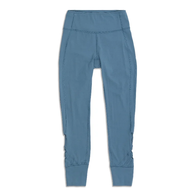 Relaxed twill pants loose -Melodic Movement Legging - Resale