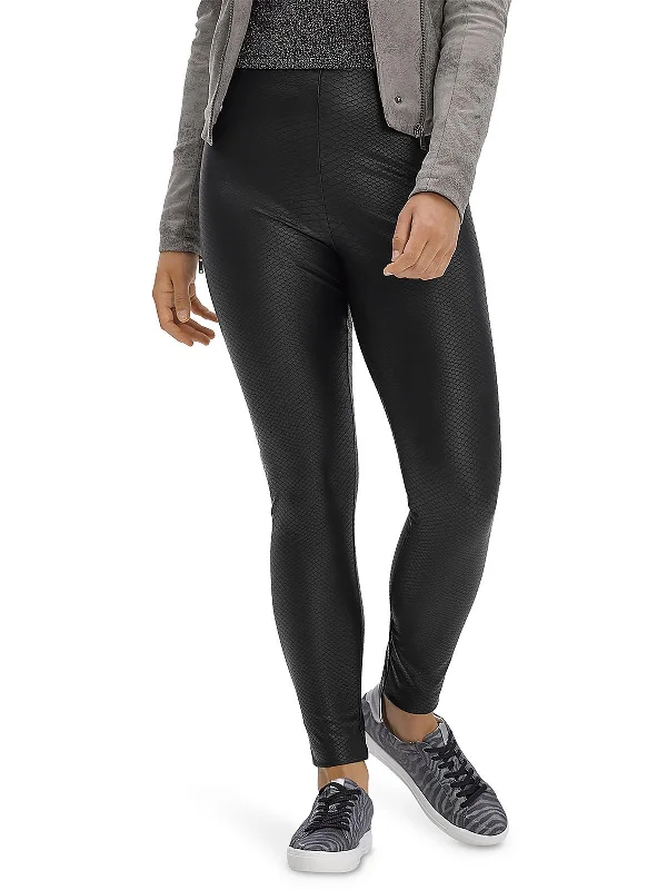 Viking pants fierce -Womens Faux Leather High Rise Leggings