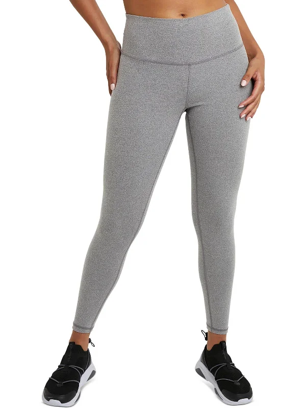 Track pants sporty -Womens Heathered Polyester Athletic Leggings