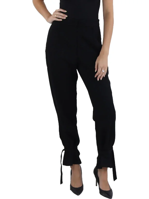 Football pants fan -Womens High Rise Business Dress Pants